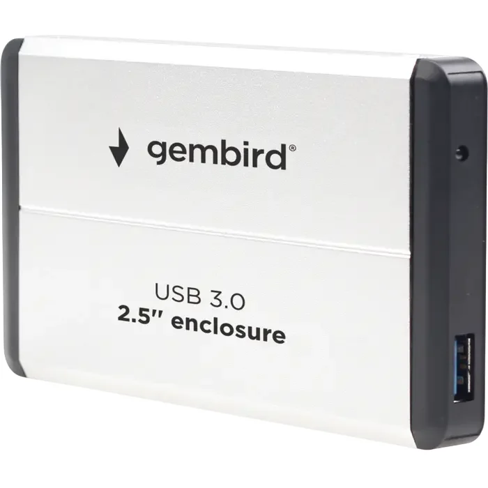 External Case Gembird EE2-U3S-2-S, Silver (EE2-U3S-2-S)