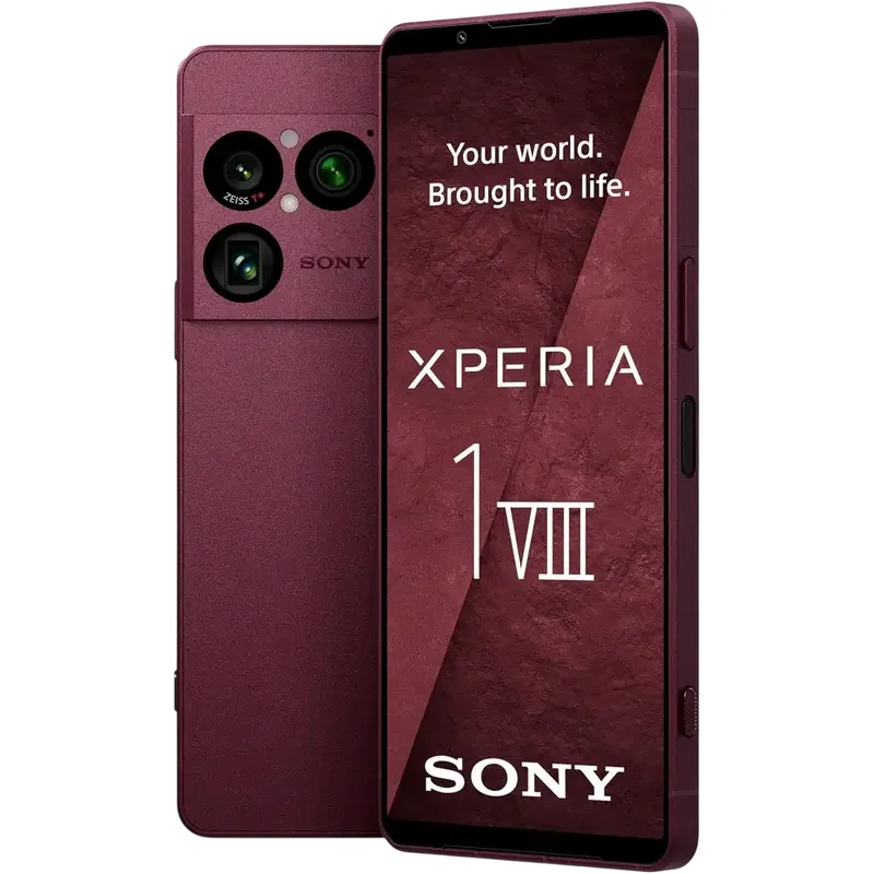 Smartphone SONY Xperia 1 VIII, 12GB/256GB, Garnet Red